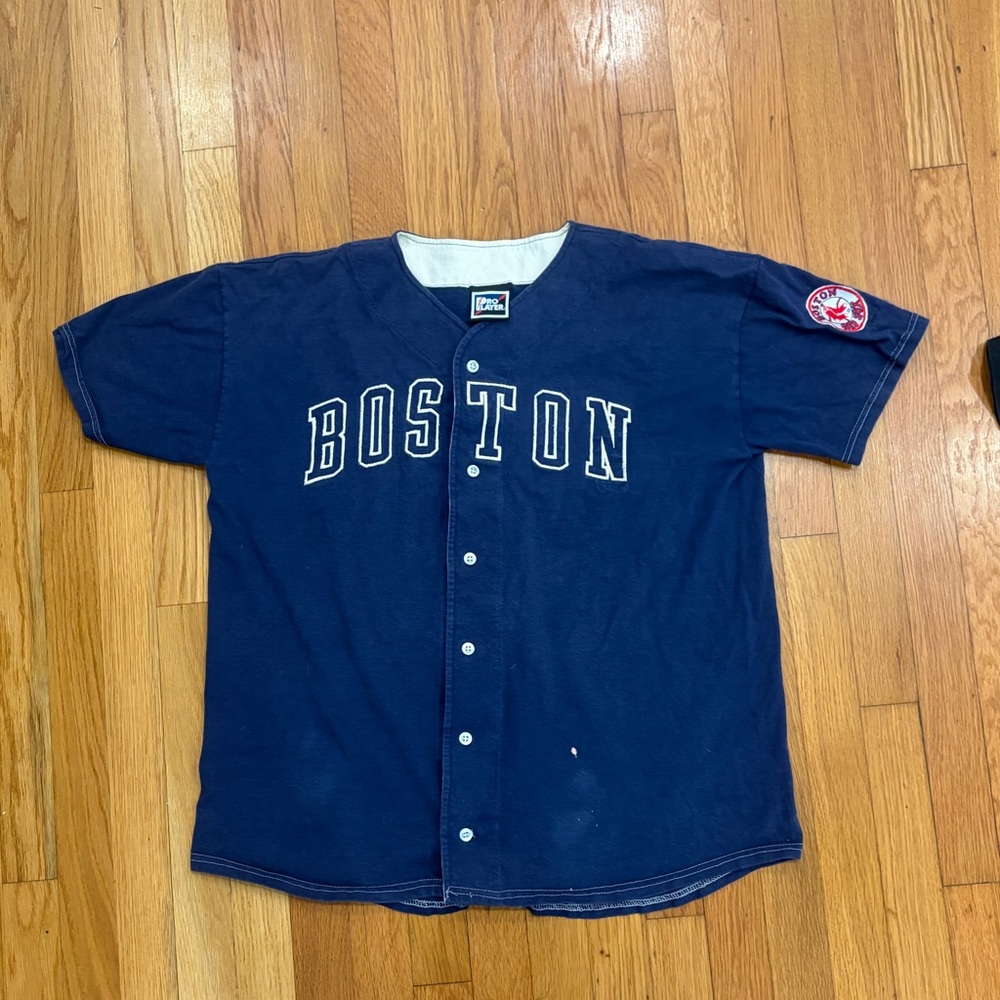 Pro Player Navy redsox Jersey